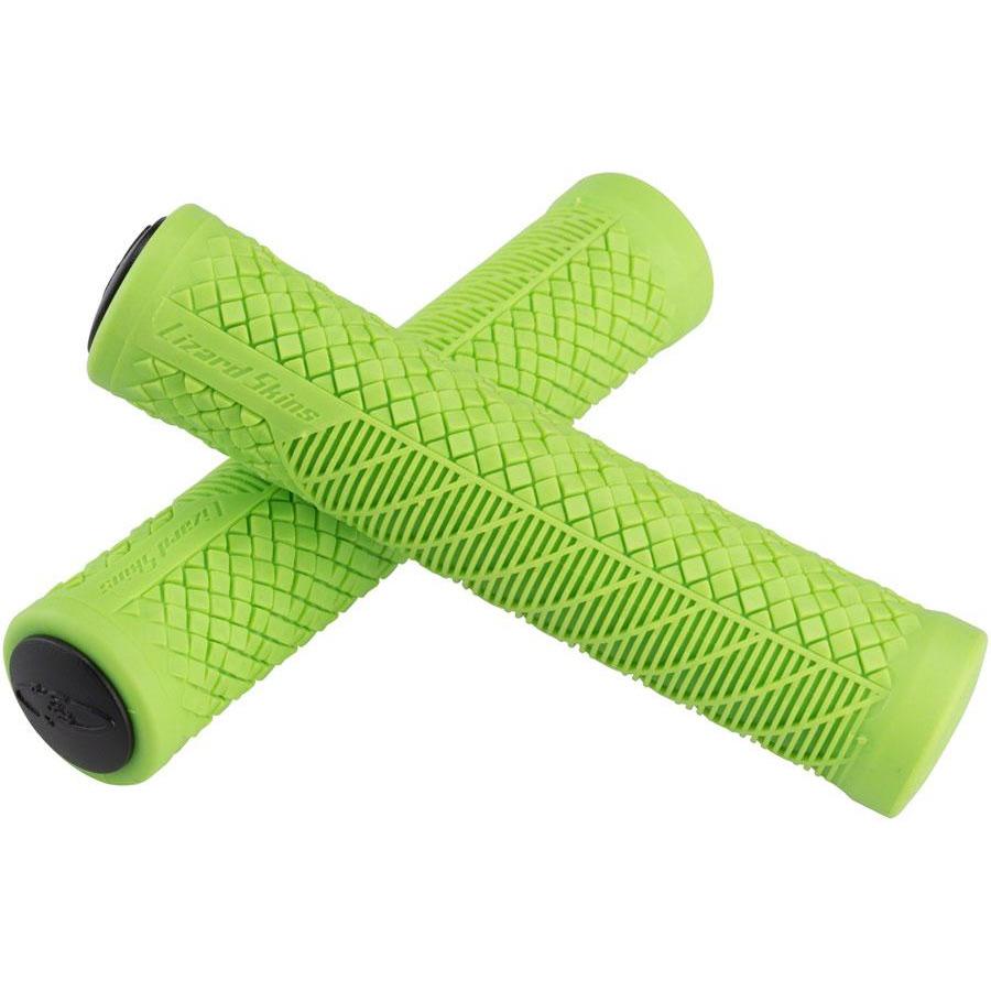 Green Charger Evolution Handlebar Grips for Enhanced Comfort