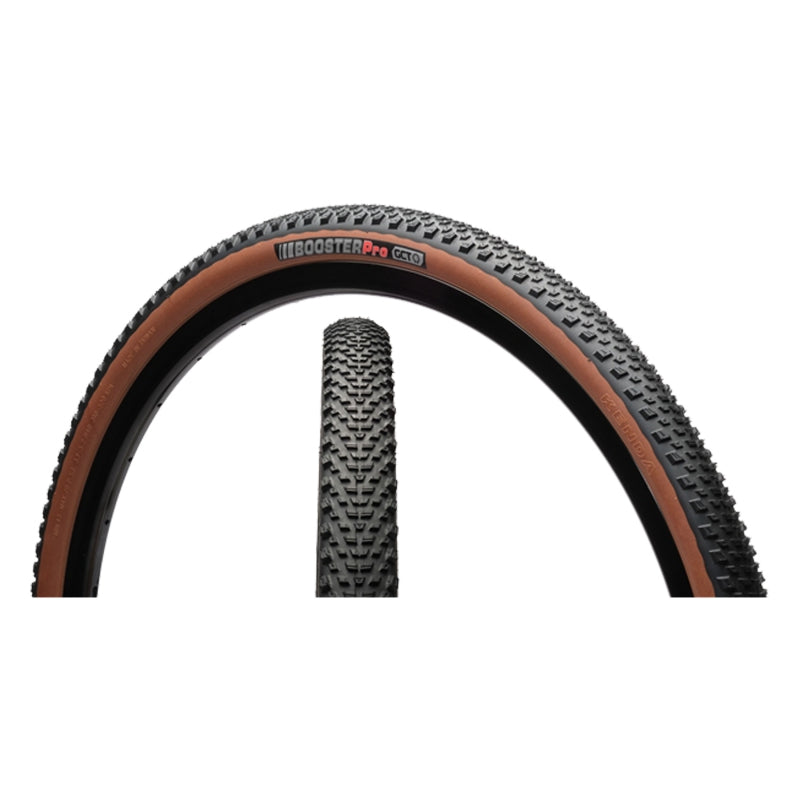 Kenda Booster Pro 700c x 40 Tubeless Folding Mountain and Gravel Tire with 120tpi GCT and Coffee Sidewall