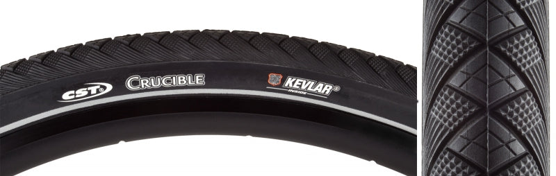 Cst Premium 700x42 Standard Crucible Tire with Kevlar Protection