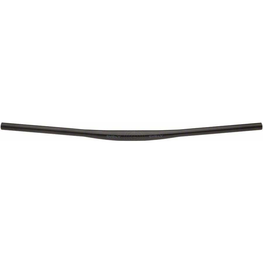 Cheater Bar Handlebar - 31.8mm Clamp 780mm Width Flat Chromoly Black