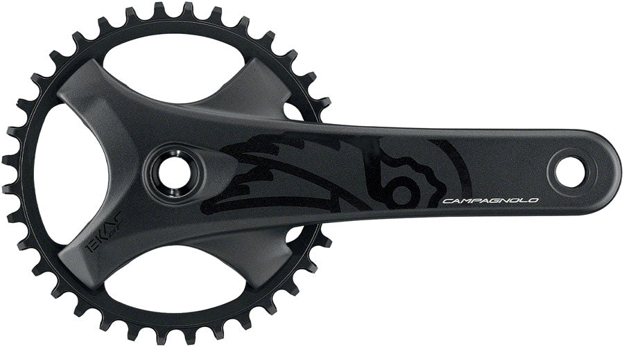 EKAR GT Crankset - 175mm 13-Speed 38t 123mm BCD  Ultra-Torque Spindle Interface BLK